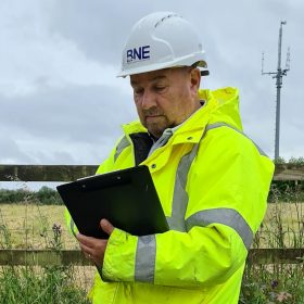 Cable installation survey of environment